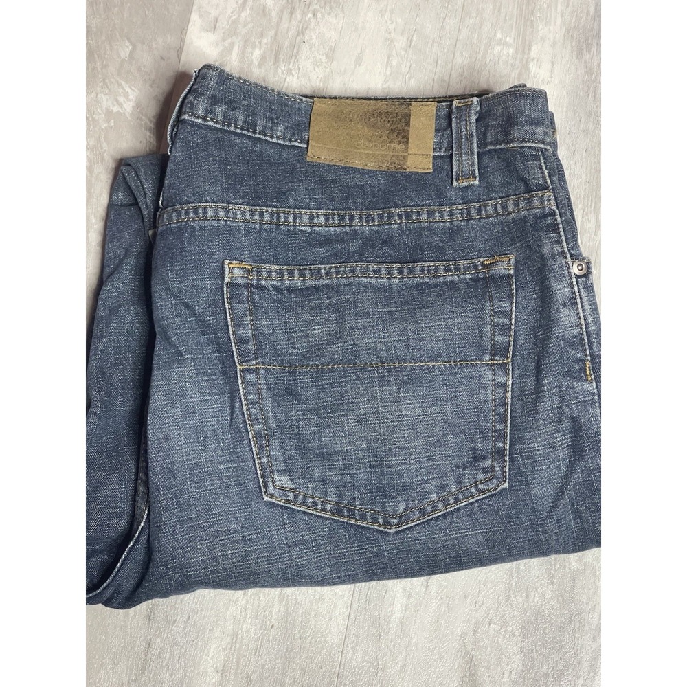 Claiborne‎ Denim Jeans Straight Fit Broken In Men's 36x32 Bag6
